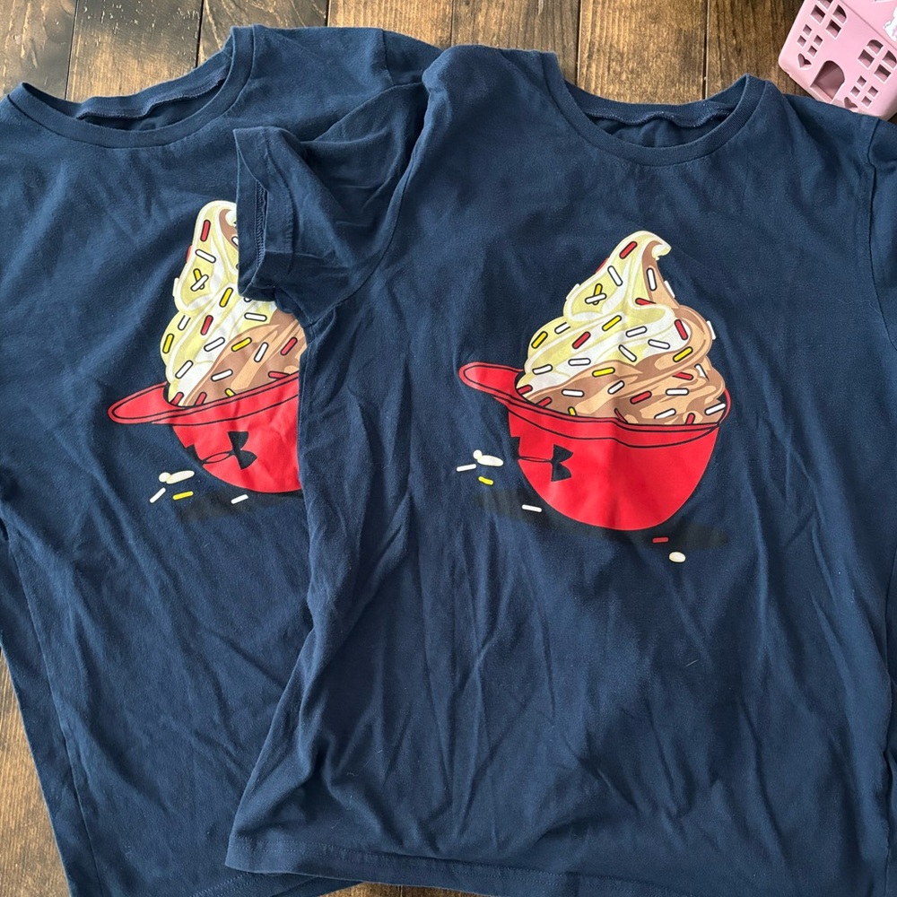 Under Armour Navy Ice Cream Graphic Tee